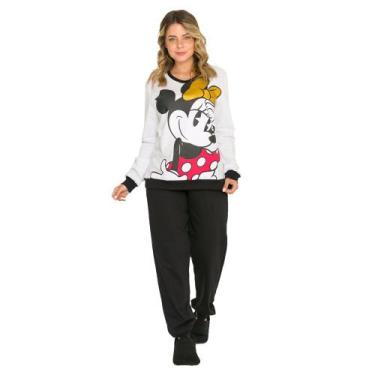 Imagem de Pijama Longo Feminino Minnie Disney 26.03.0049, M