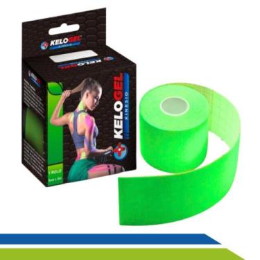 Imagem de Kinesio Tape Fita Bandagem Elástica Funcional Sport Adesiva 5cmx5m Pós