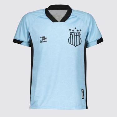 Imagem de Camisa Tolledo Sports Sampaio Corrêa Goleiro 2025 Juvenil Azul, 10 ANO