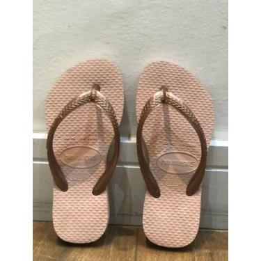 Imagem de Chinelo havaianas slim rosa ballet kid, 25/26
