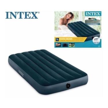 Imagem de Colchão Inflável Intex Solteiro Dura Beam
