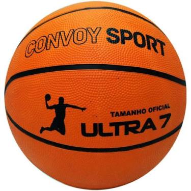 Imagem de Bola de Basquete UTRA 7 Borracha Laranja - YINS