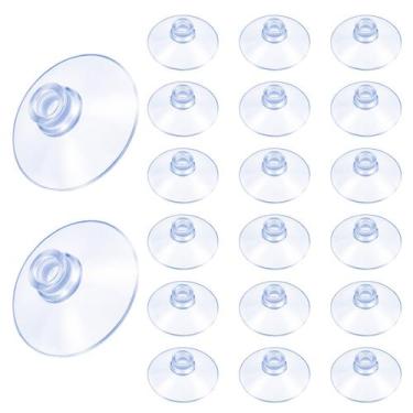 Imagem de Ventosas Psiriol 20 unidades 2,5 cm plástico transparente