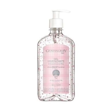 Imagem de Gel Higienizante de Mãos Locão Álcool Gel 70º Giovanna Baby 500ml Rosa