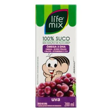 Imagem de Suco de uva - life mix kids - 200 ml