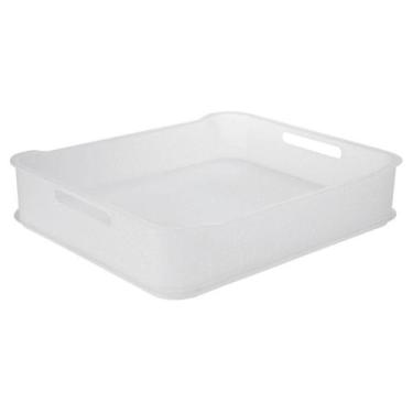 Imagem de Cesta Organizadora Maxi Coza Fit 38 x 31,6 x 8 cm Natural
