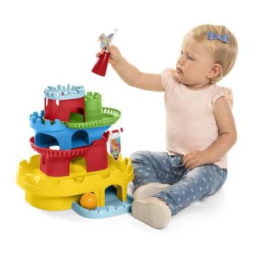Imagem de Brinquedo Monta Castelo Desmontável  Calesita Ta Te Ti