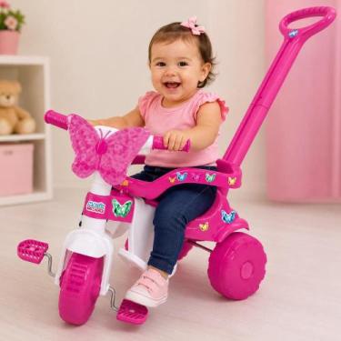 Imagem de Triciclo butterfly pink 2571 magic toys