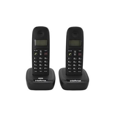Imagem de Telefone sem fio intelbras ts 2512 id preto 4122512 f133