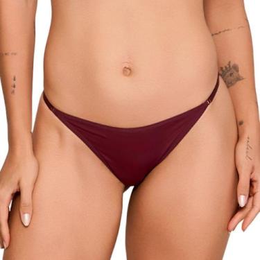 Imagem de Calcinha Fio Dental Duplo Com Laterais Finas Strip Nayane Rodrigues, G
