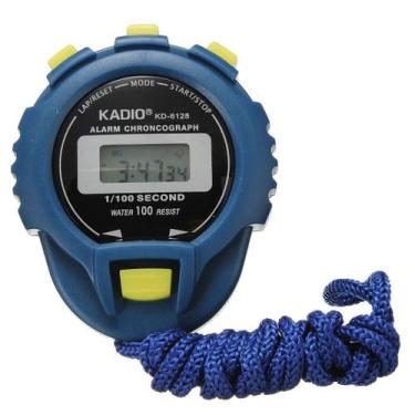Imagem de Cronômetro De Mão Digital Lcd Cronógrafo Sport Alarme com Cordão - Dan