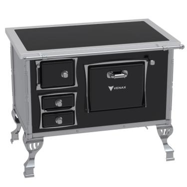 Imagem de Fogao a Lenha Venax GII n 2 Premium Preto SD