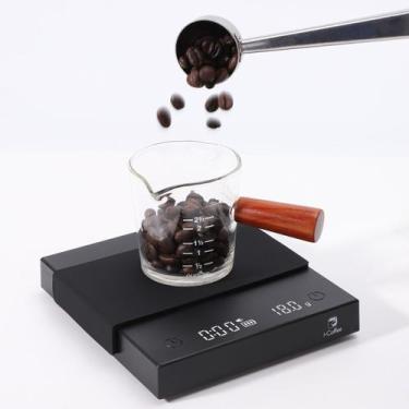 Imagem de Balança Digital para Café Icoffee com Timer e Precisão de 0,1g Ideal p