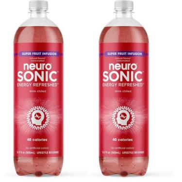 Imagem de Bebida Energética Neuro 440 ml Super Fruta - Pacote com 2