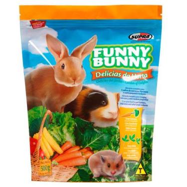 Imagem de Ração Funny Bunny Delícias da Horta para Roedores 1,8kg - Supra