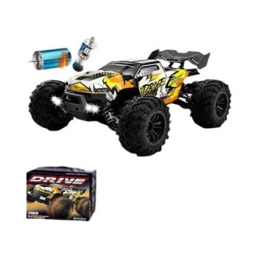 Imagem de Carro RC Brushless 4WD De Alta Velocidade 80KM 50KM/H Com LED, Control