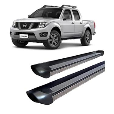 Imagem de Estribo Frontier 2008 a 2016 Personalizado Preto Brilhante