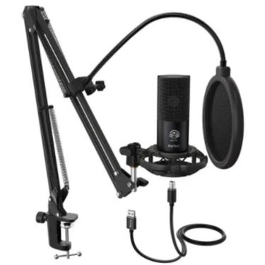 Imagem de Microfone Profissional Usb Fifine Para Radios Locutores