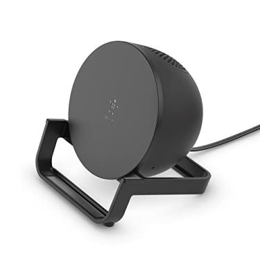 Imagem de Belkin Wireless Charging Speaker (Wireless Charging Stand + Bluetooth Speaker) Charge While Taking Video Calls, Streaming Videos, Listening to Music