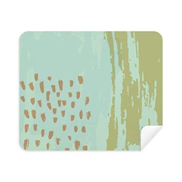 Imagem de Matcha – Pano de limpeza de tela com padrão artístico de 2 peças de tecido de camurça