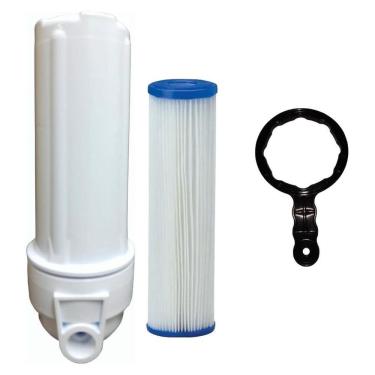 Imagem de Filtro Água Caixa Dágua Cavalete Com Refil Lavável Plissad