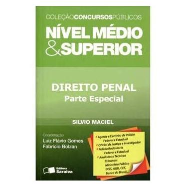 Imagem de Livro - Concursos Públicos - Nível Médio & Superior: Direito Penal - Parte Especial - Silvio Maciel