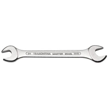 Imagem de Chave Fixa 3/4x25/32" Tramontina com Corpo em Aço Especial Cromado Tramontina