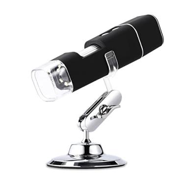 Imagem de Kit de acessórios para microscópio microscópio digital sem fio 50X a 1000X WiFi Handheld Zoom Camera Ampliador Microscópio Slides