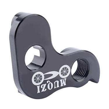 Imagem de LoveinDIY Acessórios de Ciclismo com Gancho Traseiro para Desviador Traseiro de Bicicleta Dobrável - Preto