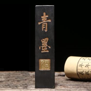 Imagem de 1 peça 9,4 cm Ink Sticks Tiras de tinta Pintura de caligrafia Chinesa Tradicional Taco de tinta