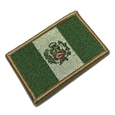 Imagem de BP0028V03 Bandeira Peru Patch Bordado Fecho Contato
