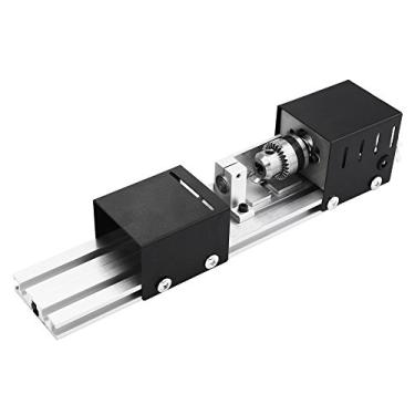 Imagem de Tingpai 100 W Beads Máquina de Torno Em atu DIY Pa T balhar Madei Torno de Pérola Moagem e Polimento de T balho de Madei DIY Torno Polimento Fer menta Rotativa 12-24VDC