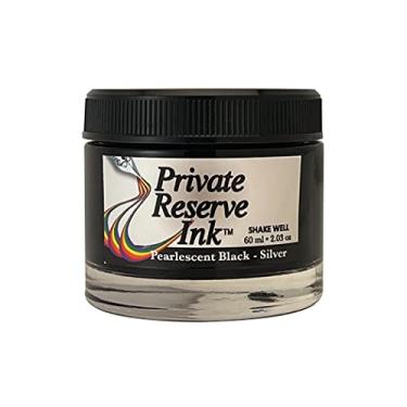 Imagem de Private Reserve Ink® Pearl – Frasco de tinta para caneta-tinteiro de 60 ml (preto/prata) (PR17045)