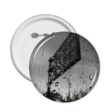 Imagem de In The Rainy Day Fotografia alfinetes crachá botão redondo decoração de roupas 5 peças