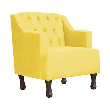 Imagem de Poltrona Decorativa Genesis para Sala Suede Cores - DS Estofados