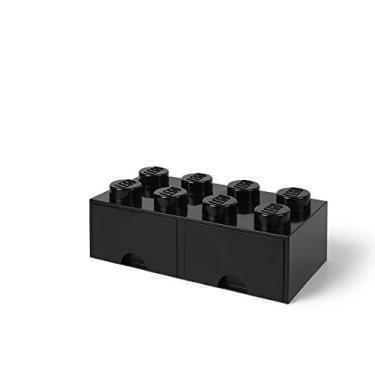 Imagem de LEGO Gaveta de tijolo preto 8