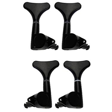 Imagem de Jogo De Tarraxas Blindada Strinberg Para Contra Baixo 4 Cordas Preta 2x2