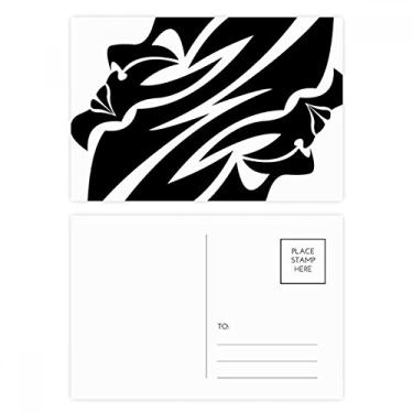 Imagem de Constellation Gemini Zodiac Symbol Postal Set Birthday Mailing Cartão de agradecimento