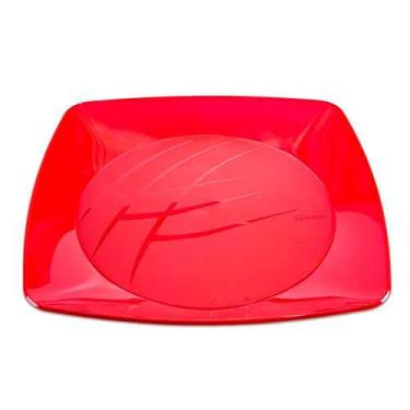 Imagem de PRATO QUADR. GRANDE 20X10 - VERMELHO