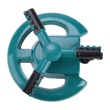 Imagem de Aspersor de água giratório fácil de instalar, irrigador de água rotativo, para gramado de jardim, suprimentos de irrigação automática acessórios de irrigação automática (verde)