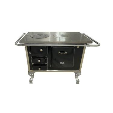 Imagem de Fogão a Lenha Número 01 Direito Preto - Oeste