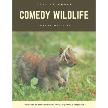 Imagem de Comedy Wildlife 2022 Calendar: Mini Calendar 2022 with Large Grid for Note - To do list, Gorgeous 8.5x11'' Small Calendar, Non-Glossy Paper