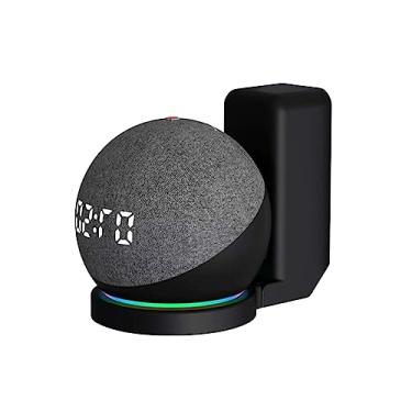 Imagem de WB Suporte de tomada para Smart Speaker Alexa Echo Dot Amazon 5 e 4 Geração Preto