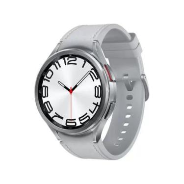 Imagem de Smartwatch Samsung Galaxy Watch6 Classic Lte 47mm - Prata Sm-R965fzspz
