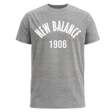 Imagem de Camiseta Masculina New Balance Leve Respiravel Mt33554b