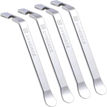 Imagem de Dymoece Alavanca de pneu de bicicleta colher de pneu de bicicleta ferramenta de troca de ferro, ferramenta de reparo de pneu de ciclismo