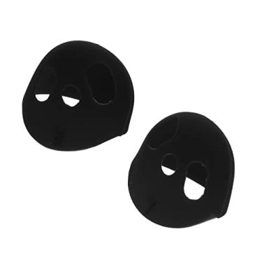 Imagem de Homoyoyo 2 Pares Protetores De Ouvido Tampões De Ouvido De Silicone Dicas De Fone De Ouvido Pontas Auriculares Géis Bud Substituem Capa De Fone De Ouvido Gel De Sílica Plugue Isolamento