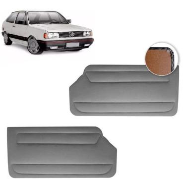 Imagem de Forro De Porta Dianteira Gol Gls 98-99 Courvin Cinza