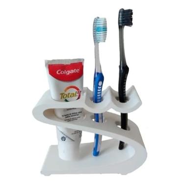 Imagem de Suporte de Creme Dental e Escova de Dentes S