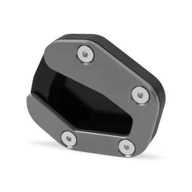 Imagem de CHIFUN Placa de extensão de suporte de reposição para Moto Guzzi V100 V 100 Mandello 2023 2024 Suporte de estacionamento lateral (titânio)